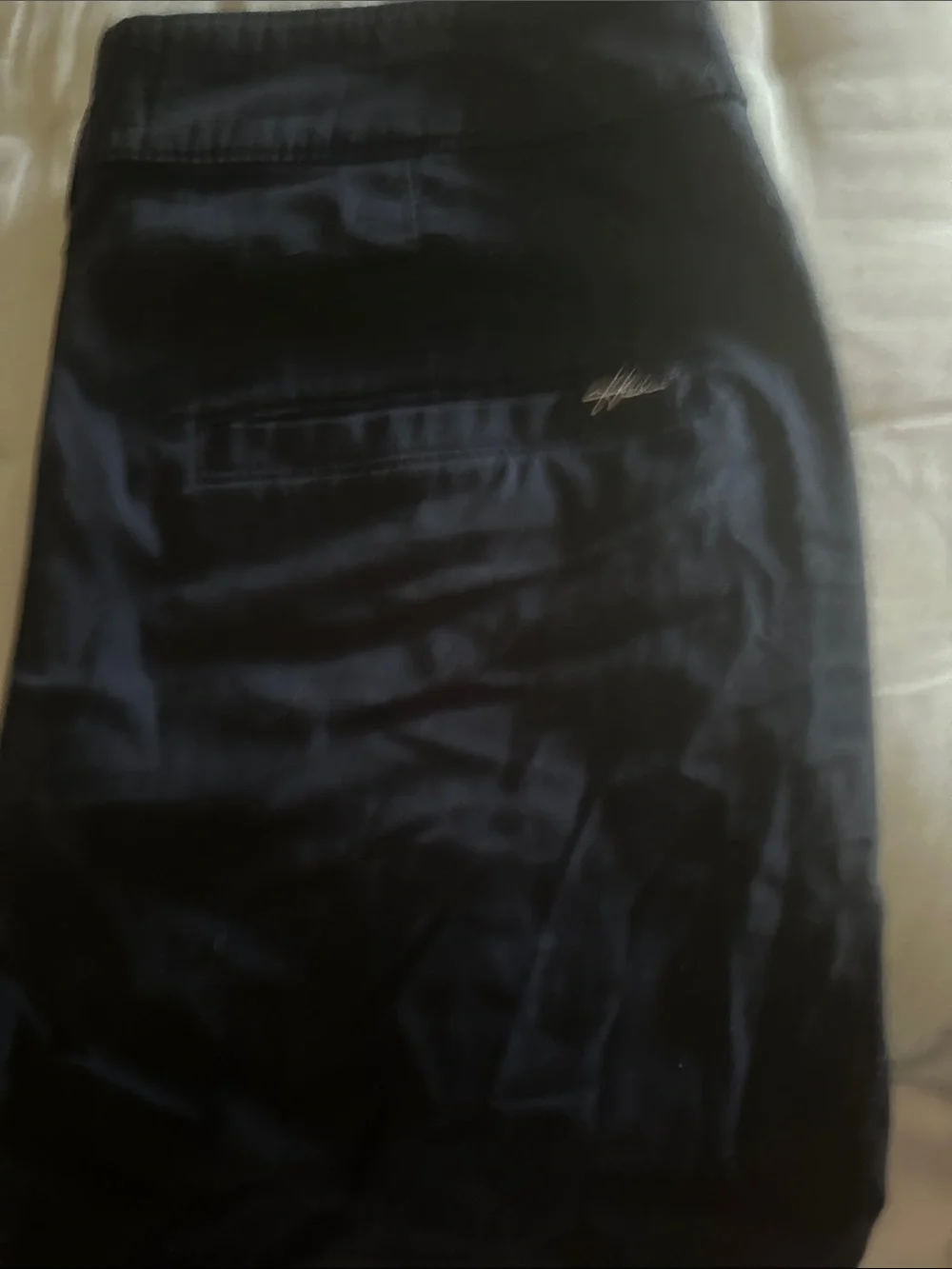 Hollister Men's navy  Chino Shorts